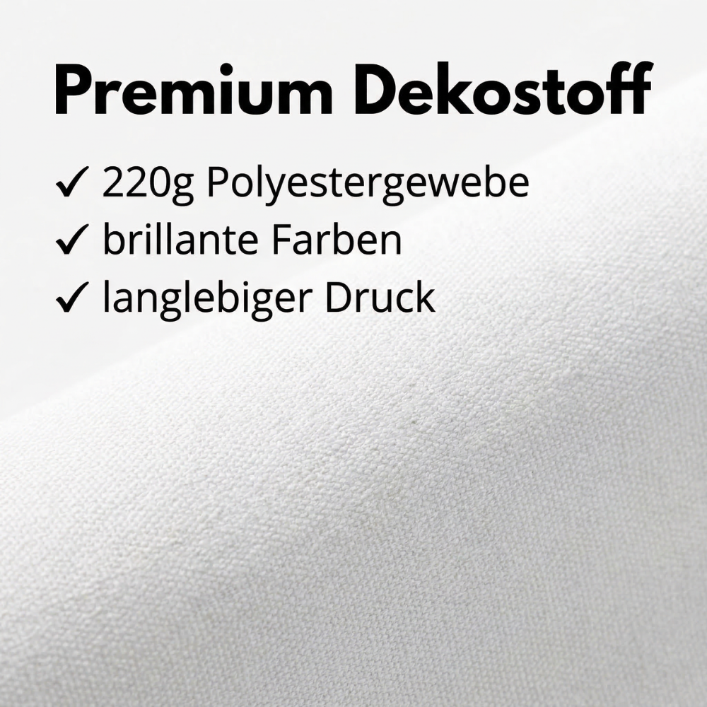 Stoffbanner / Textilbanner im Wunschformat – hochwertige Werbebanner aus Polyester individuell bedruckt