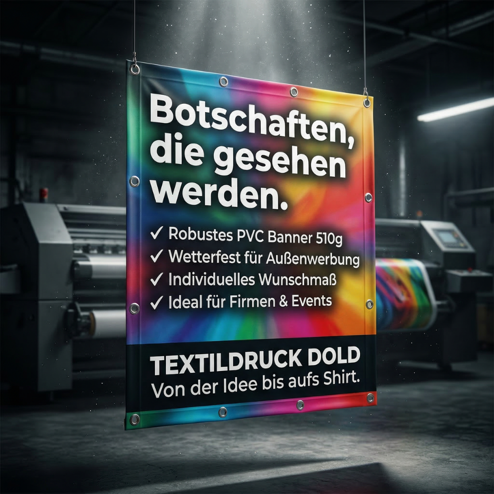 PVC Banner – die Werbung, die wirklich gesehen wird