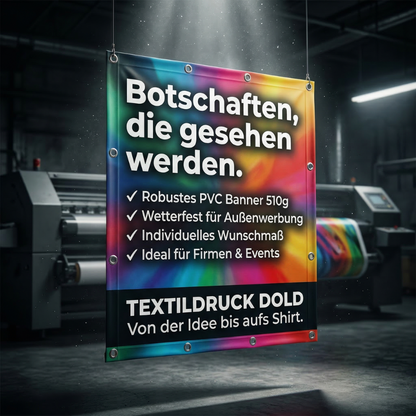 PVC Banner – die Werbung, die wirklich gesehen wird