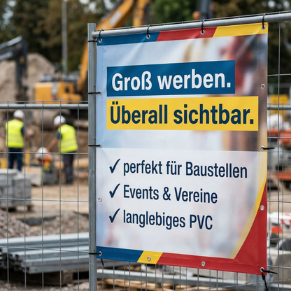 PVC Banner – die Werbung, die wirklich gesehen wird