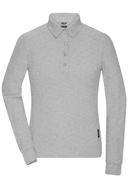 JN1841 Ladies' Workwear-Long-Sleeved Polo OCS Blended – strapazierfähiges Damen Langarm-Polo