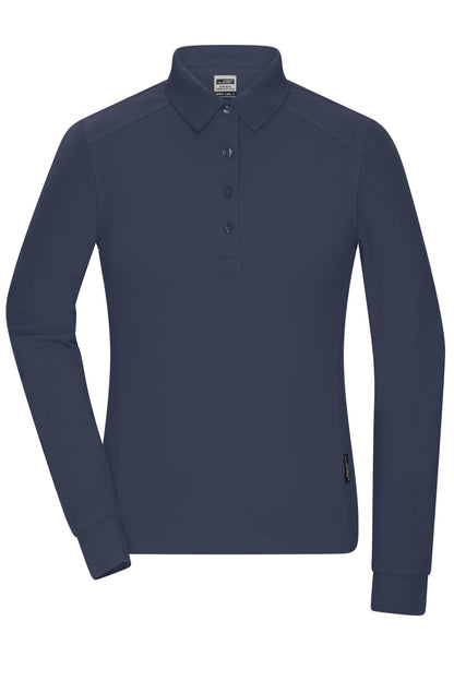 JN1841 Ladies' Workwear-Long-Sleeved Polo OCS Blended – strapazierfähiges Damen Langarm-Polo