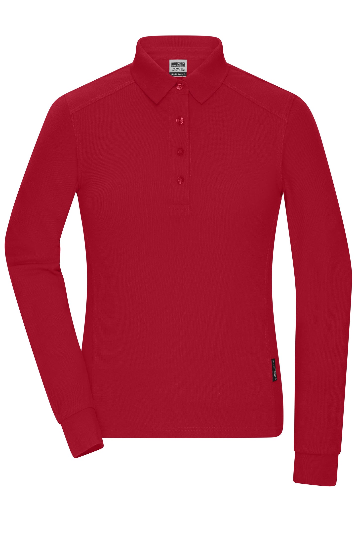 JN1841 Ladies' Workwear-Long-Sleeved Polo OCS Blended – strapazierfähiges Damen Langarm-Polo