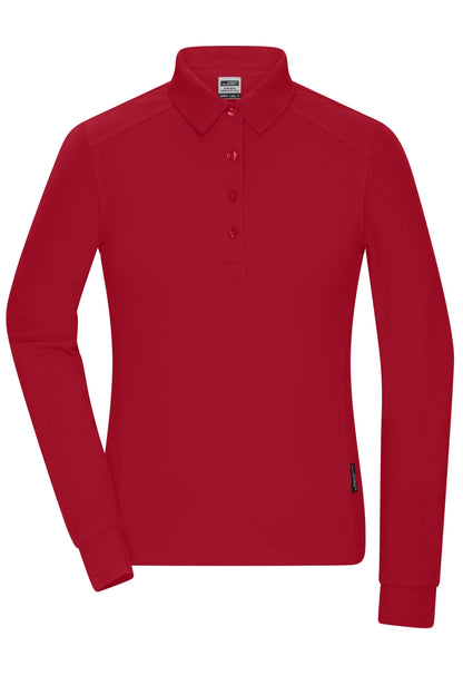 JN1841 Ladies' Workwear-Long-Sleeved Polo OCS Blended – strapazierfähiges Damen Langarm-Polo