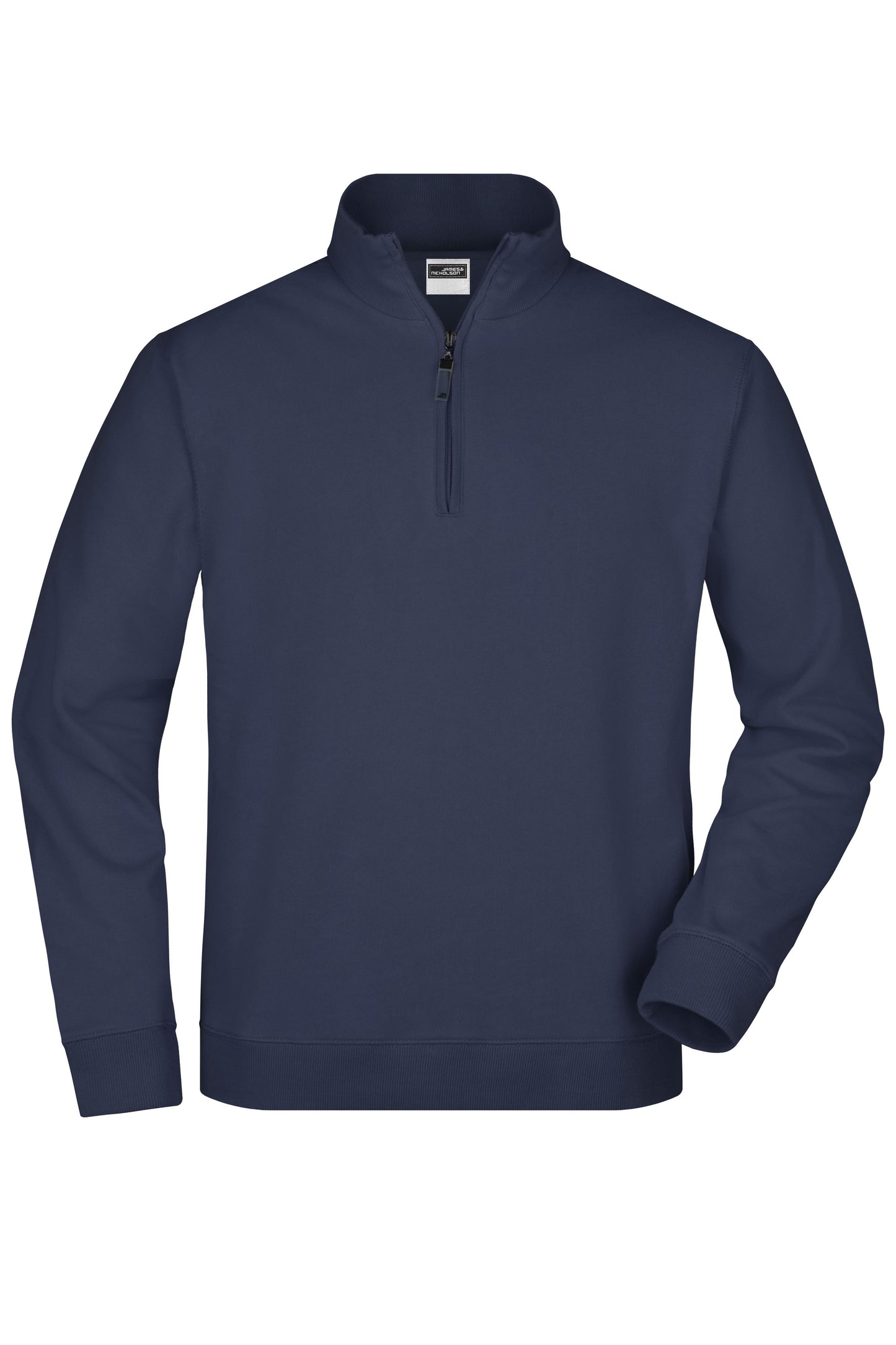 JN352 Round-Neck Zip – hochwertiges Sweatshirt mit Zip-Kragen