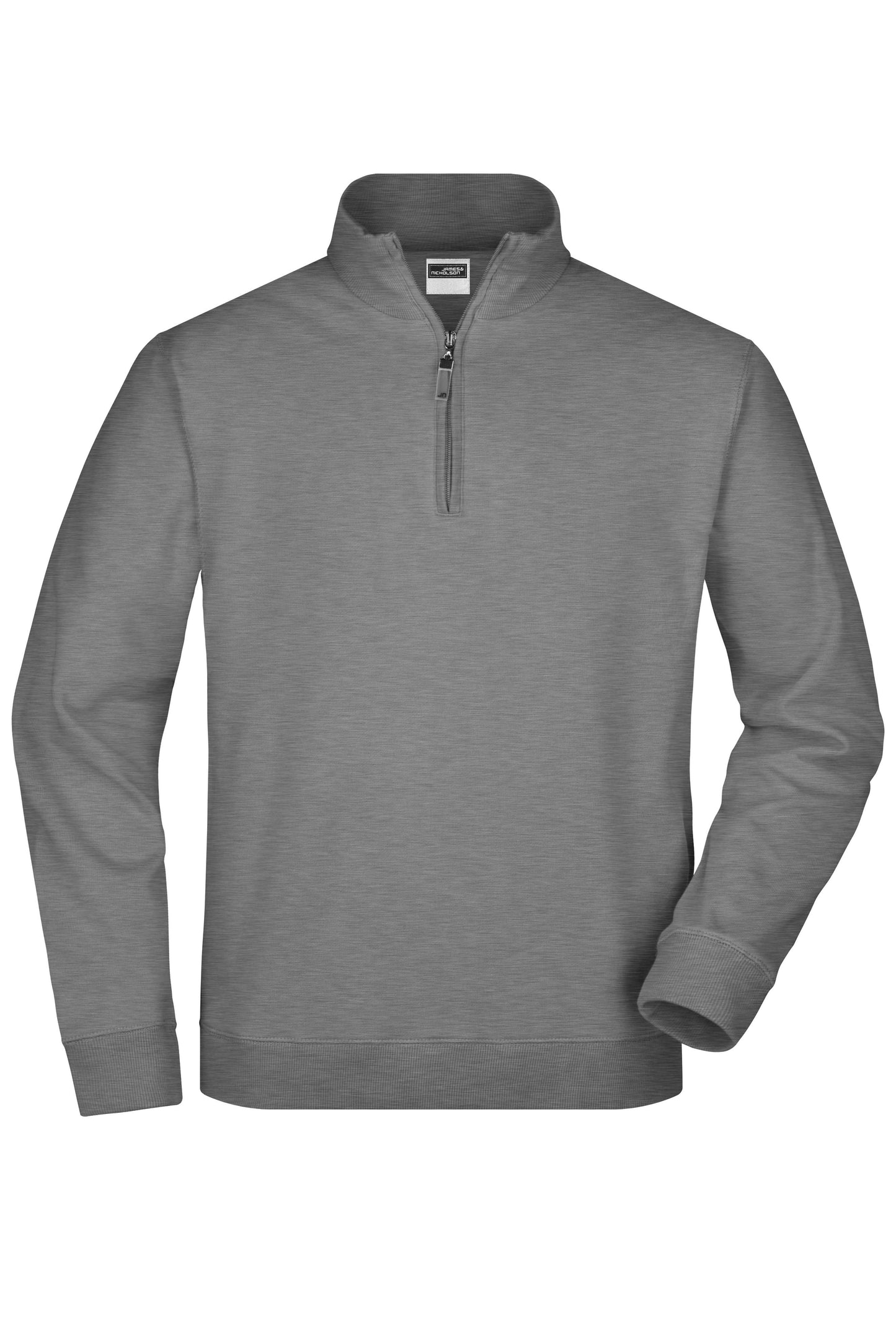 JN352 Round-Neck Zip – hochwertiges Sweatshirt mit Zip-Kragen