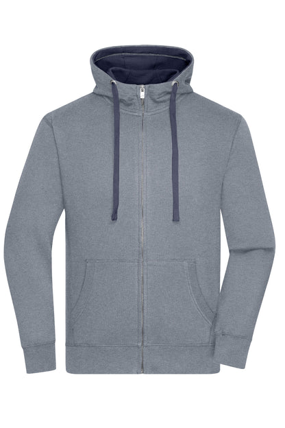 JN963 | Men’s Lifestyle Zip-Hoody – hochwertiger Premium-Zip-Hoodie