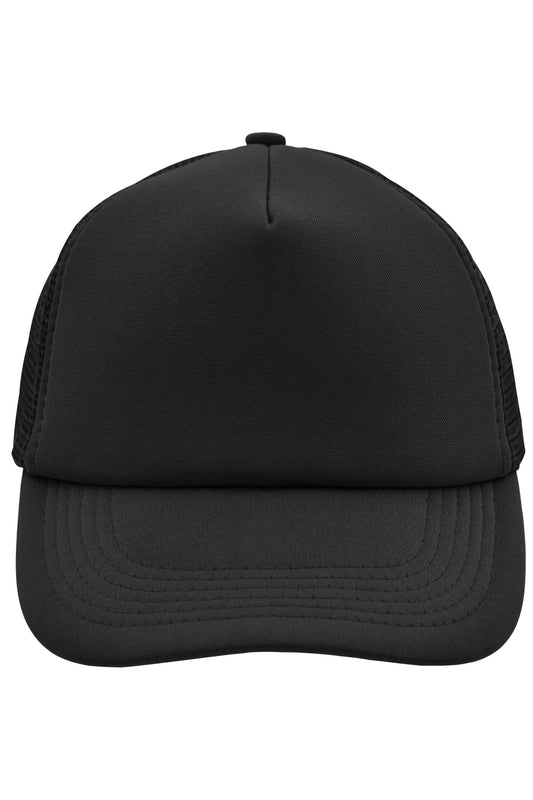 MB070 | 5 Panel Polyester Mesh Cap – die luftige Promo-Cap mit extra großer Werbefläche