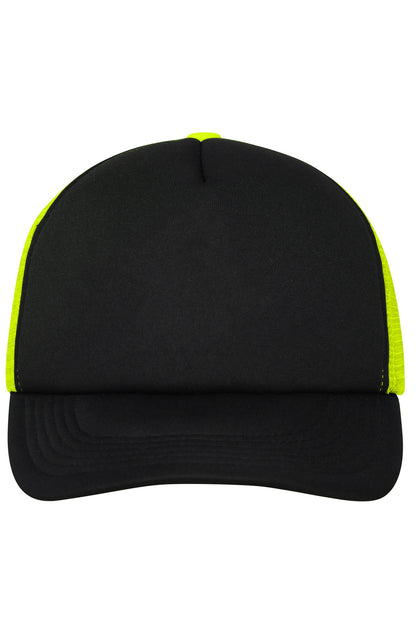 MB070 | 5 Panel Polyester Mesh Cap – die luftige Promo-Cap mit extra großer Werbefläche