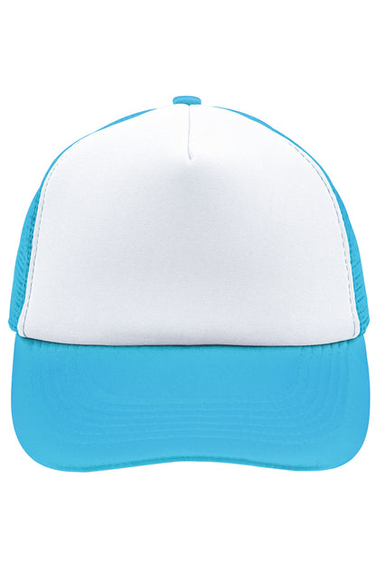 MB070 | 5 Panel Polyester Mesh Cap – die luftige Promo-Cap mit extra großer Werbefläche