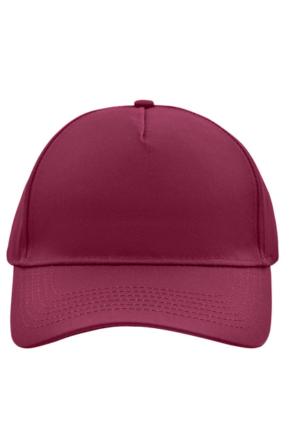 MB6117 | 5 Panel Cap – perfekt für Druck, Stick und eine extra große Werbefläche