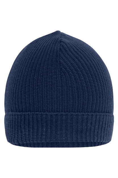 MB7137 | Workwear Beanie GRS – nachhaltige Strickmütze für Teams, Firmen und starke Arbeitslooks