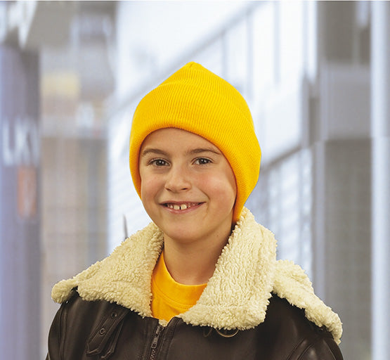 MB7501 | Kinder-Strickmütze – warm, bequem & ideal für Vereine, Schulen und Teams