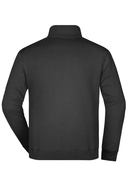 JN352 Round-Neck Zip – hochwertiges Sweatshirt mit Zip-Kragen