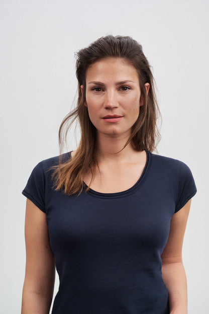 Damen T-Shirt Bio-Baumwolle – OCS-zertifiziert (EMIN)