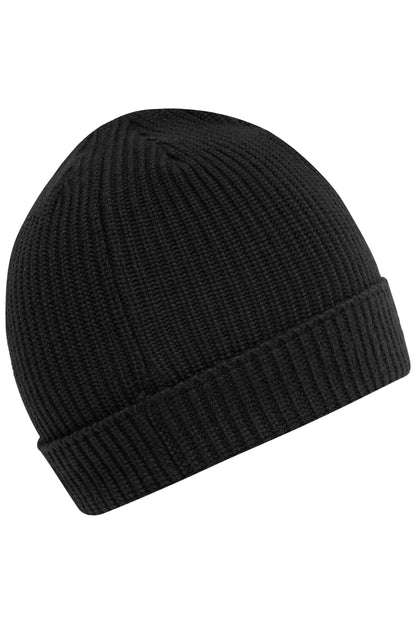 MB7137 | Workwear Beanie GRS – nachhaltige Strickmütze für Teams, Firmen und starke Arbeitslooks