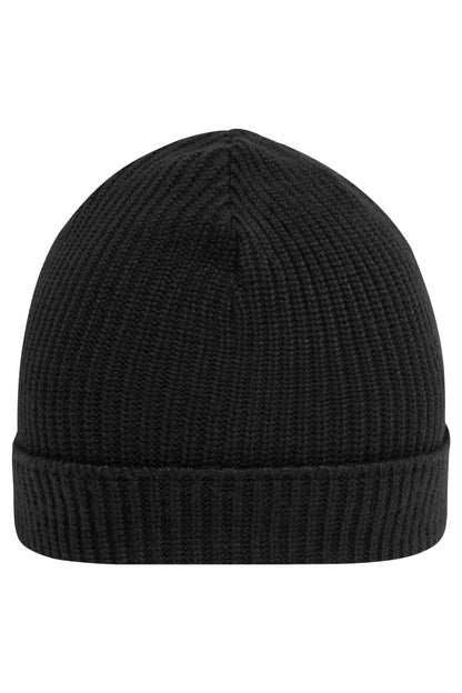 MB7137 | Workwear Beanie GRS – nachhaltige Strickmütze für Teams, Firmen und starke Arbeitslooks