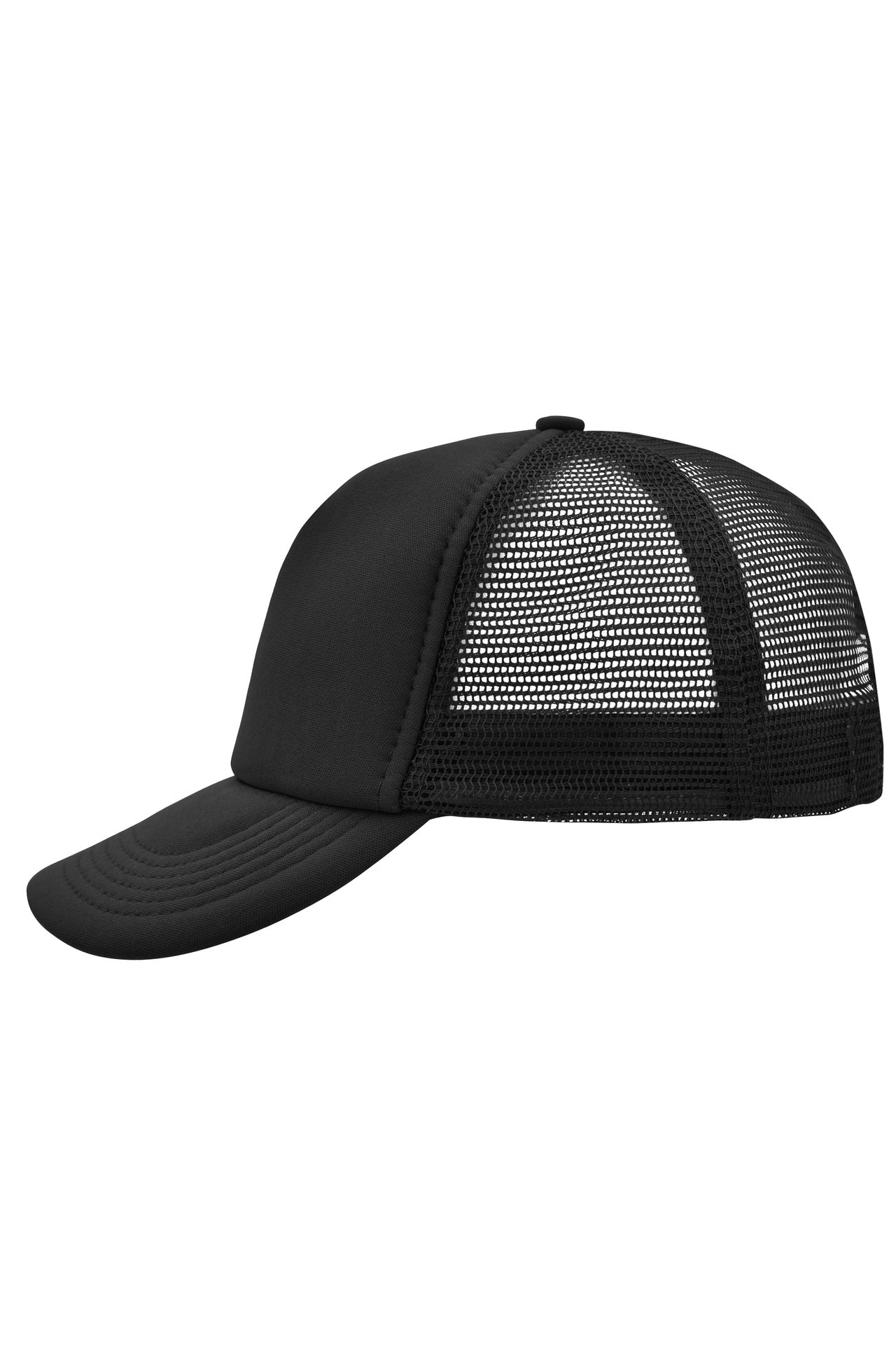 MB070 | 5 Panel Polyester Mesh Cap – die luftige Promo-Cap mit extra großer Werbefläche