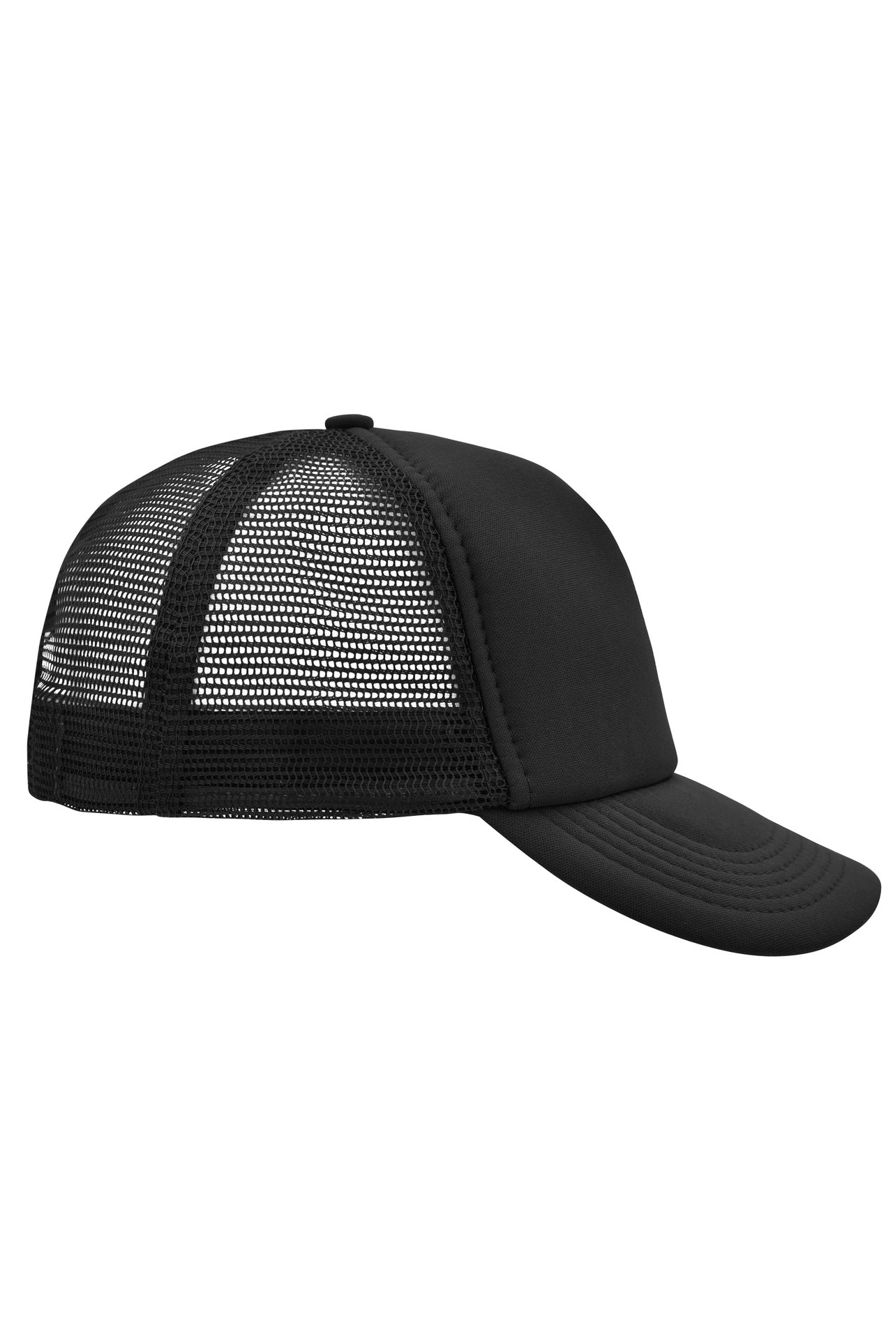 MB070 | 5 Panel Polyester Mesh Cap – die luftige Promo-Cap mit extra großer Werbefläche